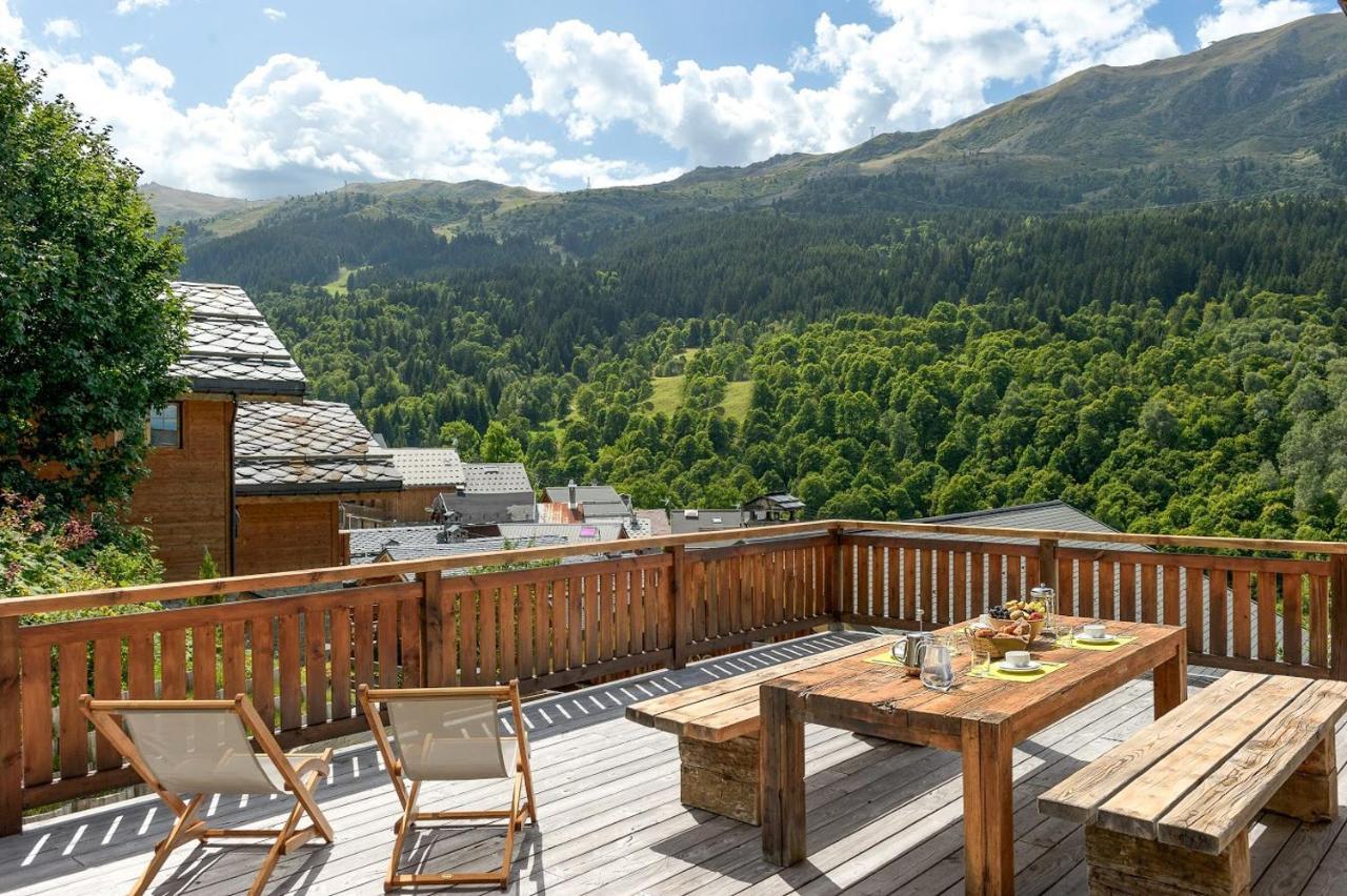 Chalet Zebra Méribel Kültér fotó